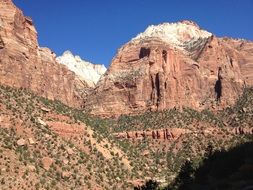 gorgeous canyon in red rocks, usa, arizona