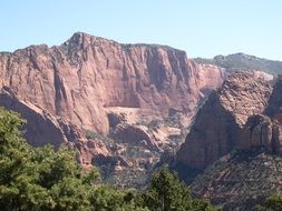 mountain in utah national park