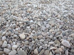 stones on a summer beach