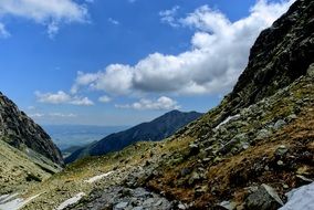 lamb summit Tatry Slovakia top view