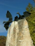 Statues of the dragons