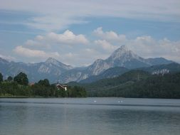 Beauty mountains in Austria