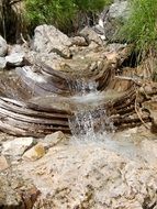 Splash of the water