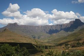 range mountain, drakensburg