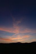 wonderful pink clouds