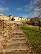 stone staircase to the great seminary