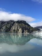 glacier ice landscape, alaska