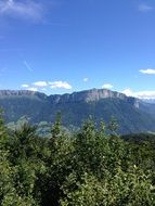 panoramic view of the mountains of france near lake annecy