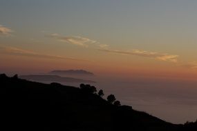 most beautiful sea sunset