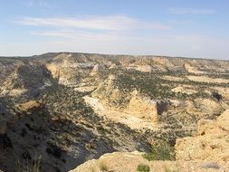 panoramic view of san rafael swell