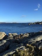 landscape of rocky Coastline in Norway
