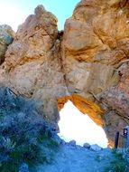 arch in the mountains of colorado