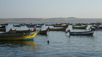 boats sea water