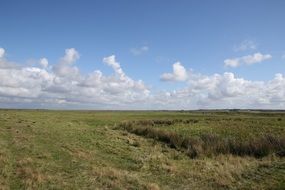 clear landscape in Denmark