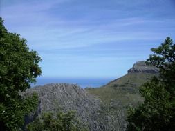 landscape of mallorca mountains