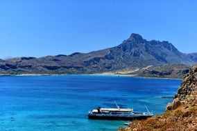 Greece balos beach view