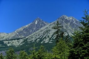 landscape of Tatry Slovakia mountains