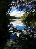 Krumme Lanka Lake in Germany