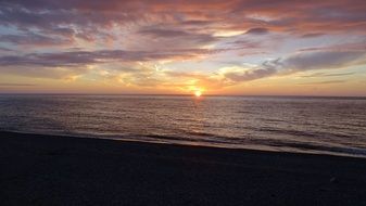 Batumi sea shore
