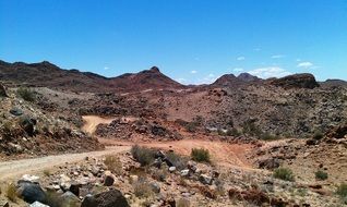 Scenic desert in South Africa