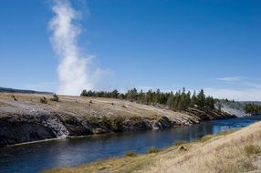 Yellowstone National Park amazing view