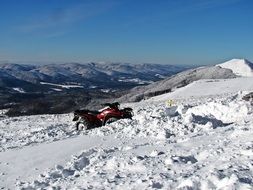 mountains car, poland