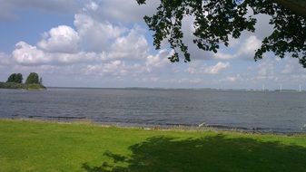 Beautiful landscape of Grevelingen