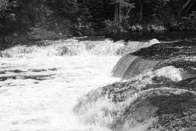 waterfall stream landscape