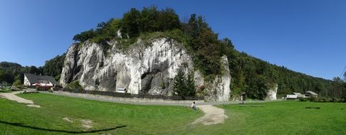 Mountains in the national park in Poland