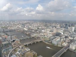 perspective view of london