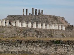 archaeological ruins in Mexico