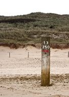 beach on the north sea