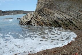 rocks on the ocean coast