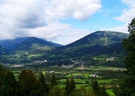 alpine scenery