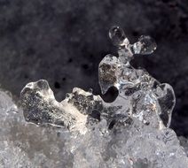 winter ice macro