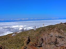 palm island on the Roque de los Muchachos