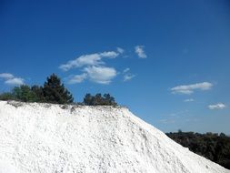 White Mountain in Larderello, Tuscany