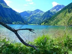landscape of lake Vilsalpsee