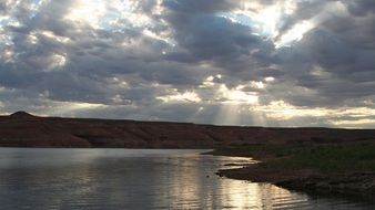 wonderful water and cloud