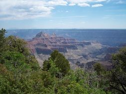 Utah national park top view