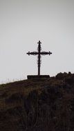 cross on Costa Brava in Catalonia