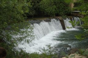 Fall of the river