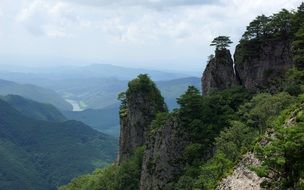 Cheongnyangsan mountain in South Korea