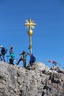 gold summit cross in germany