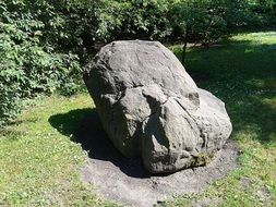 big boulder in the park