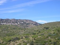 no trees mountain landscape