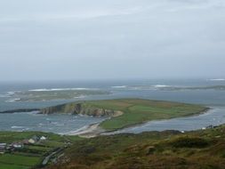 scenic landscape in ireland