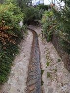 beautiful stream in a picturesque place