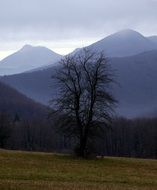 Landscape of the Slovakian mountains