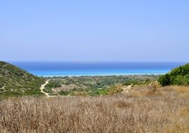 landscape of sea horizon